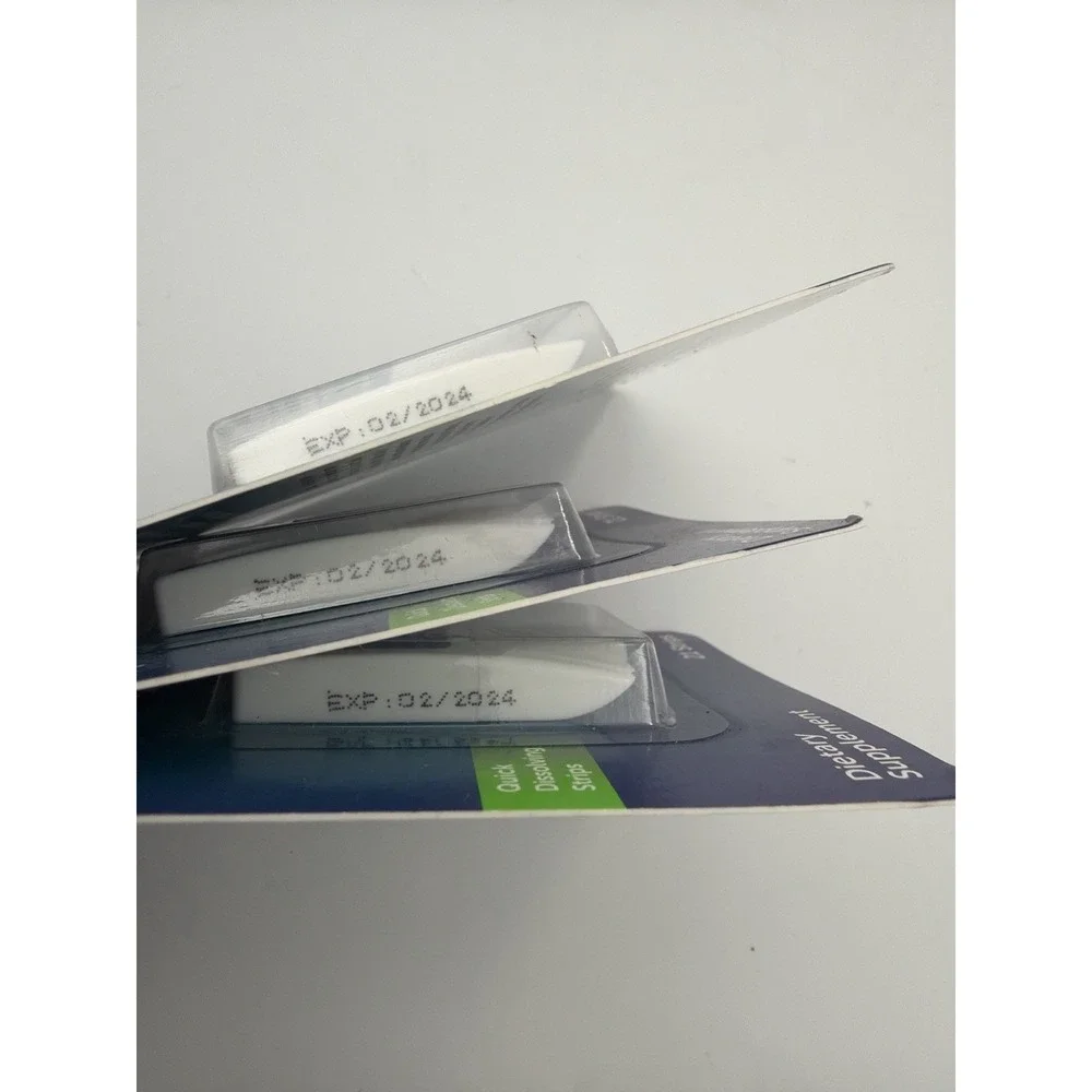 Unisom Simple Slumbers Return-To-Sleep Melatonin Strips Lot Of 3 Sealed Exp 0224
